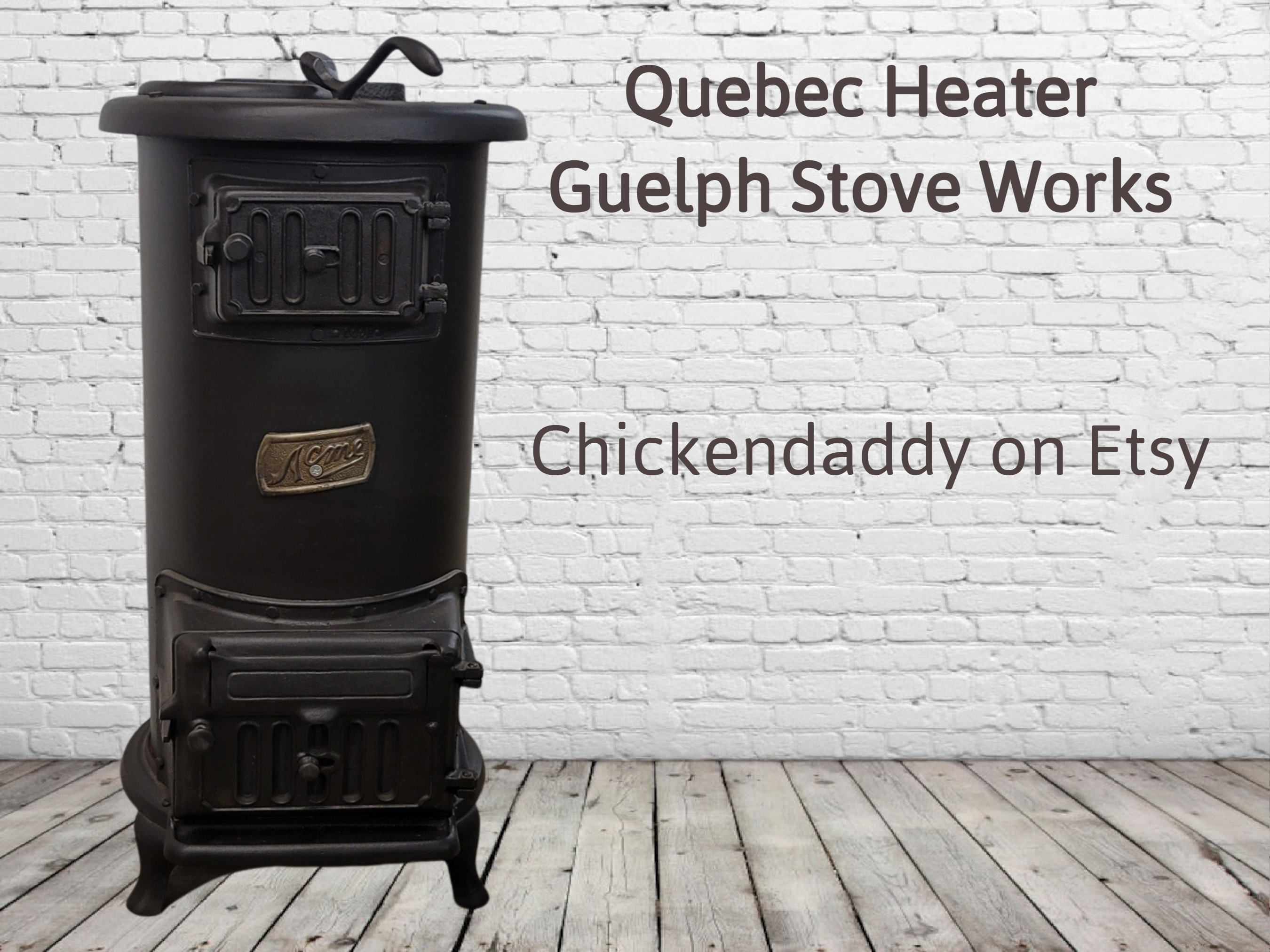 Wood / Coal Stove Parlor Stove Quebec Heater Guelph Stove Etsy