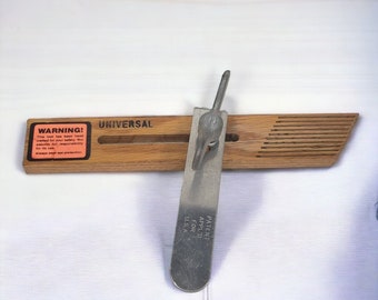 Vintage Universal Feather Board For Saw