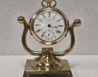 Antique American Waltham Watch Co. Pocket Watch – 10K Gold Filled Fortune Case