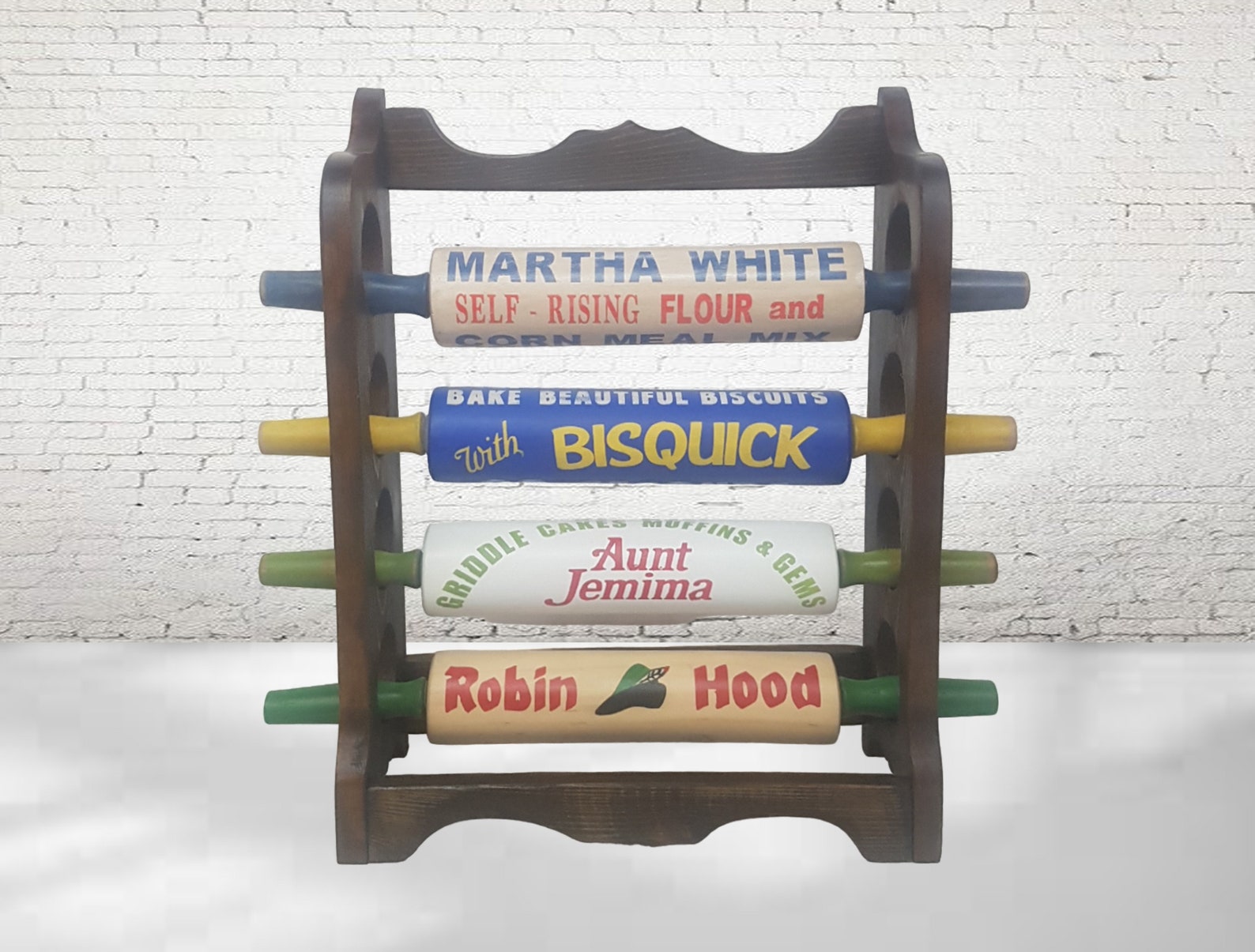 Rolling Pin Rack Display Holder Etsy