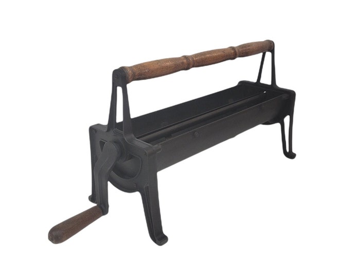 Newspaper Log Roller Antique Wood Stove Fireplace Accessories Etsy Newspaper Log Roller Antique Wood Stove Fireplace Accessories Etsy