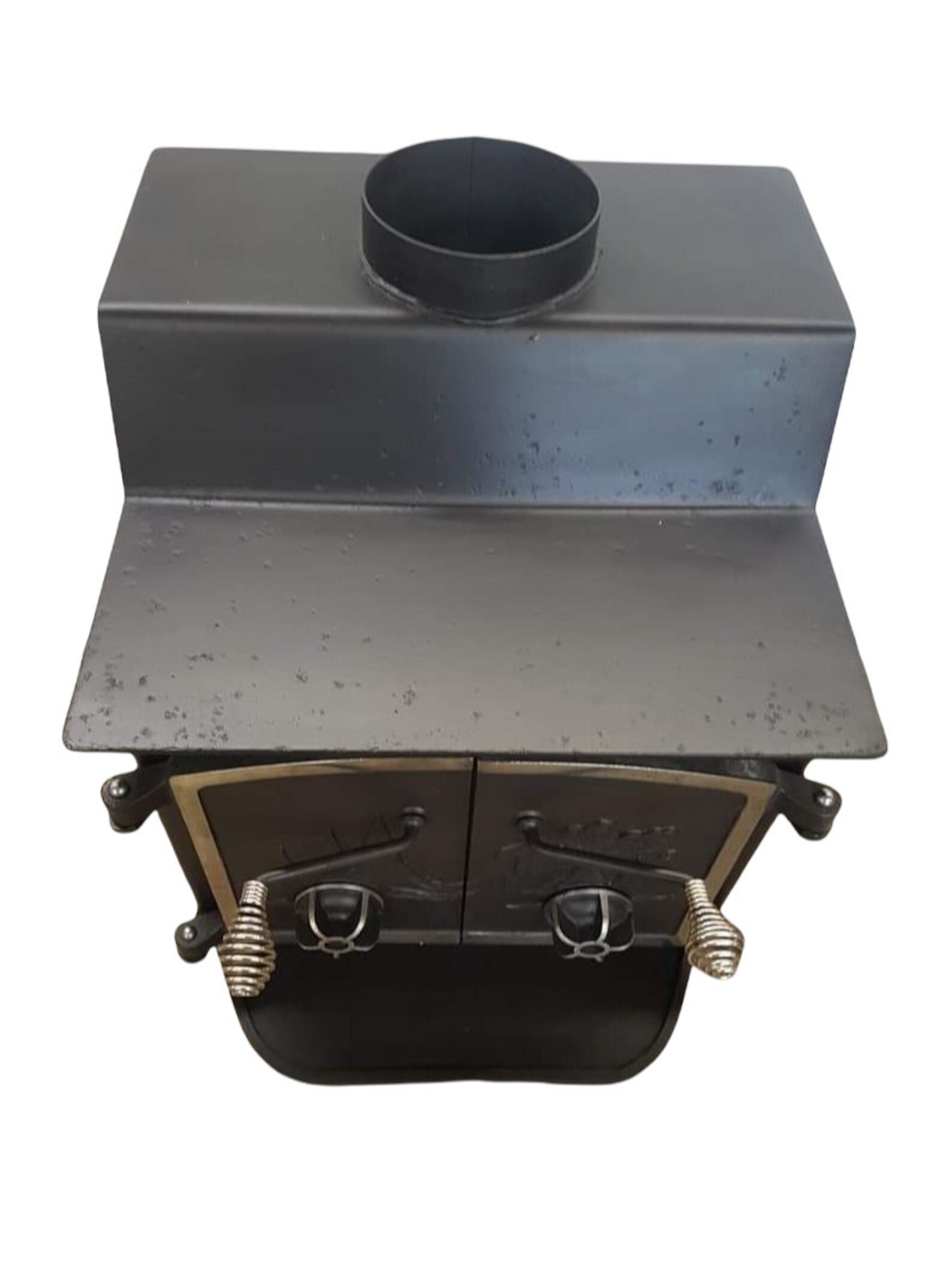 Grandma Bear Fisher Wood Stove With Nickle Trim Etsy