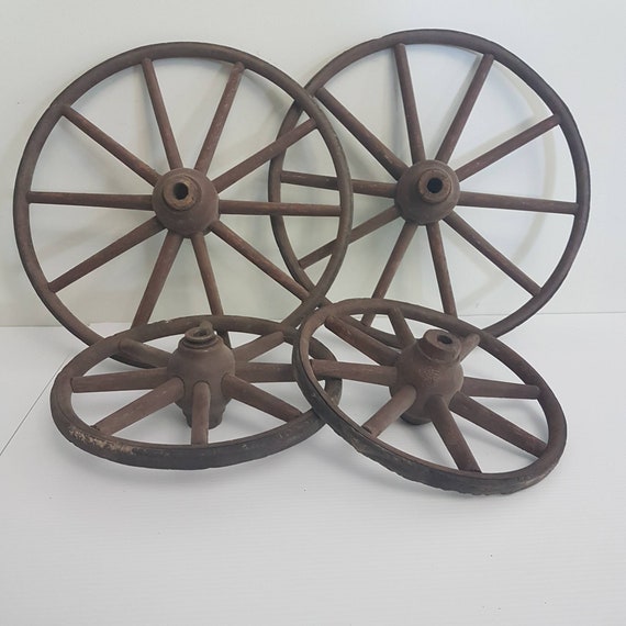 Pack of 8 including axles 1.25/'/' Birch Wooden Wheel