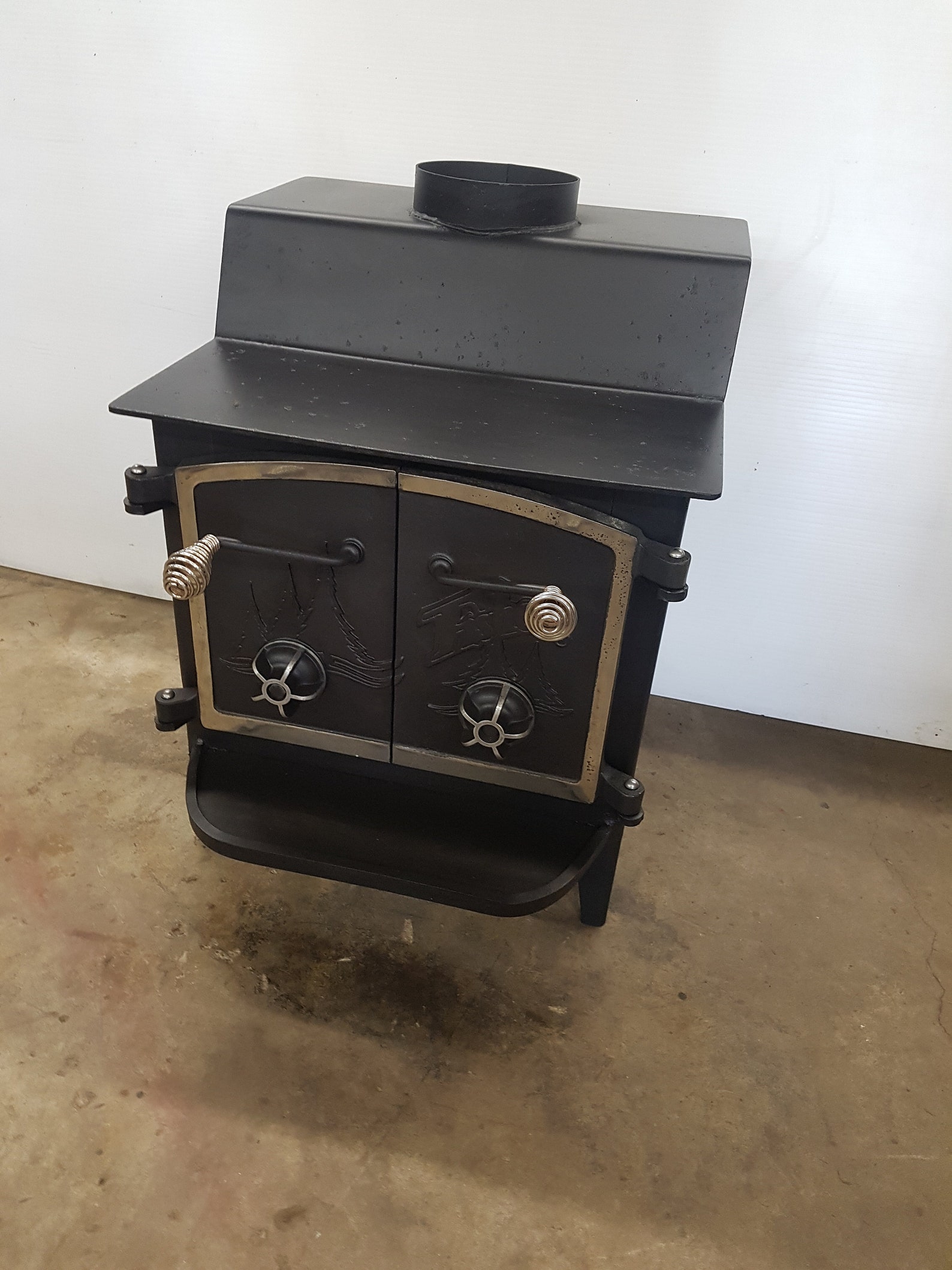 Rare Grandma Bear Fisher Wood Stove Etsy