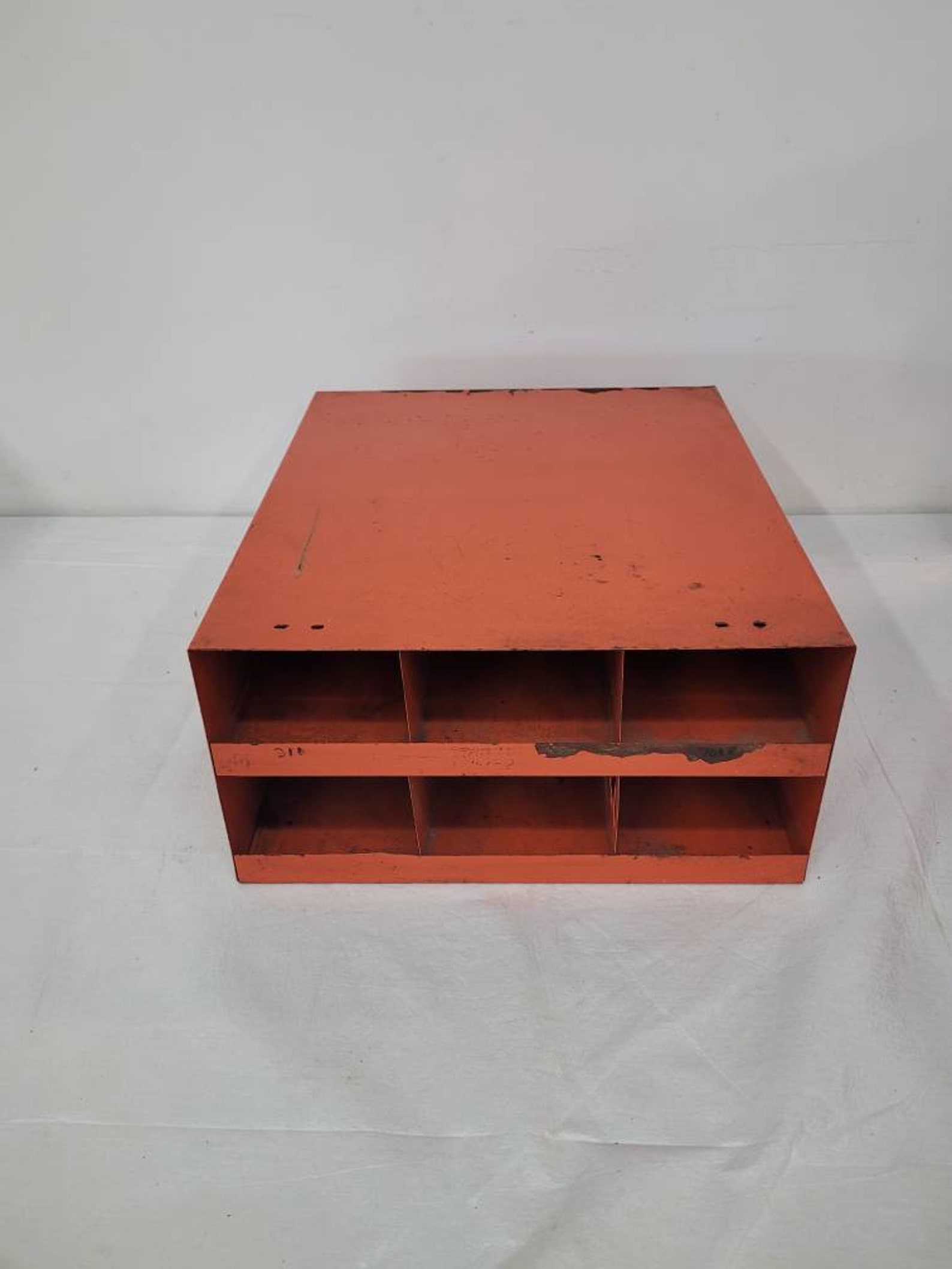 Vintage Certainium Metal Shelf Benchtop Storage Box Etsy