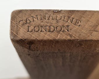 Rare Antique Cannadine London Beading Plane – Owner Stamped W. Irish & E. Dalton, No. 28, Exceptional Condition