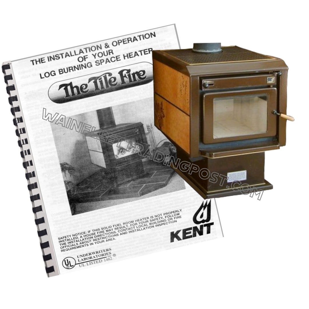 ogawa　 3High&LowTable（初代） Kent Tile Fire Wood Stove Manual - Etsy
