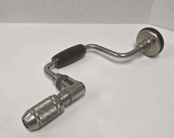 Vintage Stanley No. 923 Ratcheting Bit Brace – 8 Inch Hand Drill – Stanley Canada
