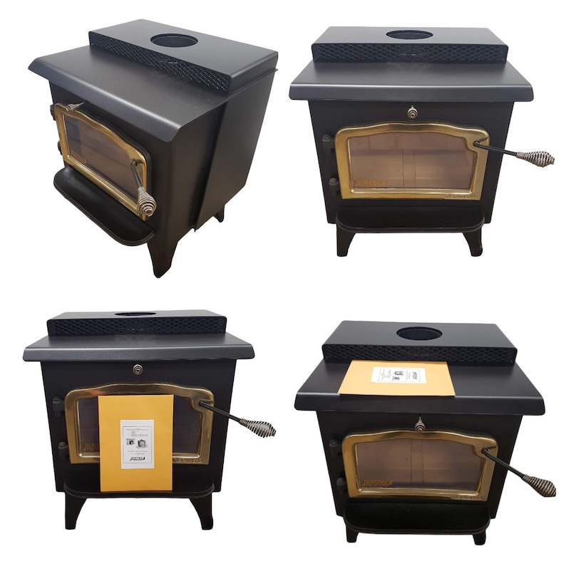 Heritage Airtight Wood Stove Professionally Reconditioned Etsy