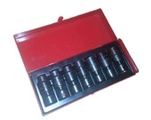 Vintage Herbrand Swivel Socket Set 3 8 quot Drive, includes 7 sockets