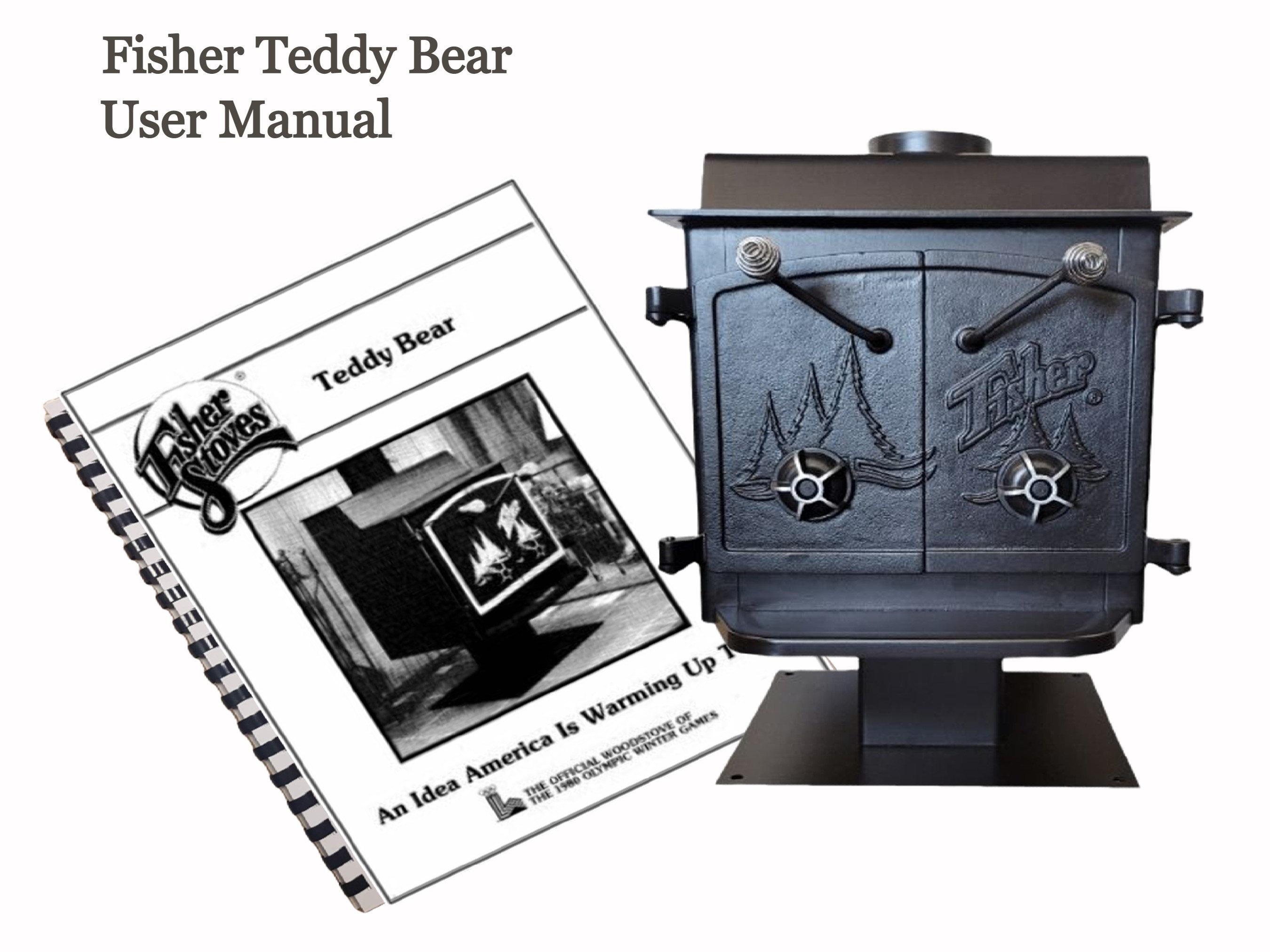 Fisher Wood Stove Manual Teddy Bear - Etsy Hong Kong