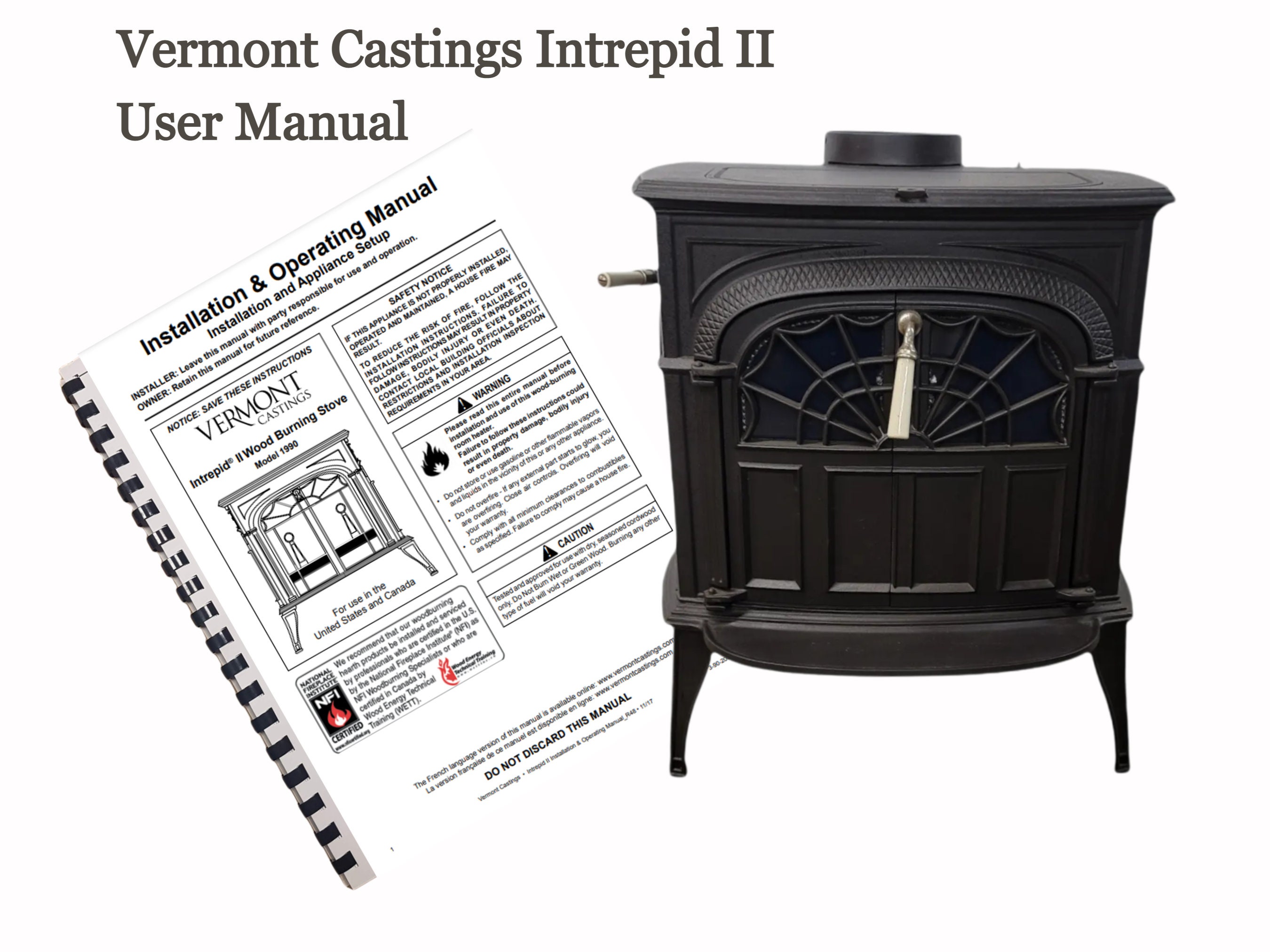 Vermont Castings Intrepid Wood Stove