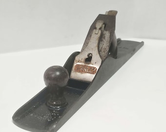 Antique Stanley Bailey Jointer Plane – Vintage Cast Iron Woodworking Plane