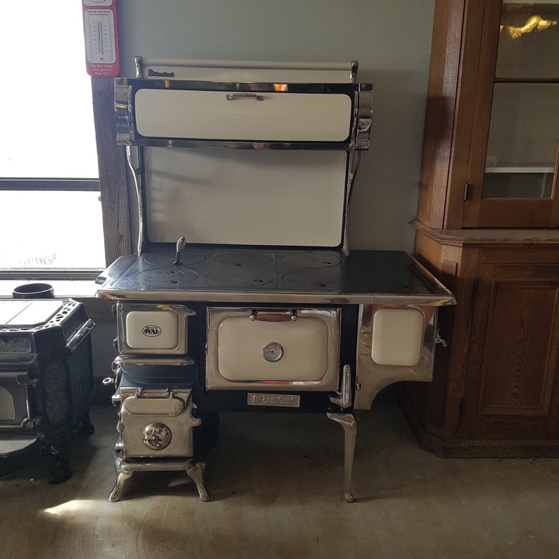 Heartland Oval Wood Stove Cook Range Elmira Wood Stove Etsy