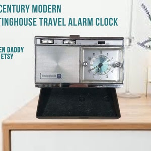 Travel Alarm Clock Radio Westinghouse Travel Clock