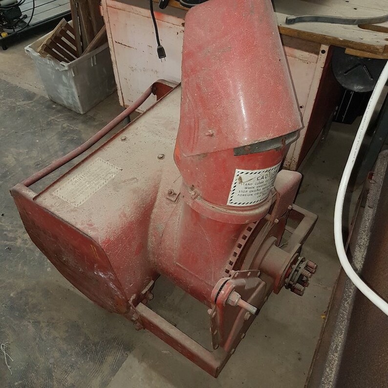 Vintage Gravely Snow Blower Attachment Etsy