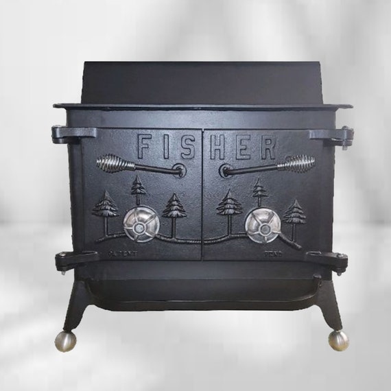 Grandpa Bear Fisher Wood Stove With Ball Feet - Etsy