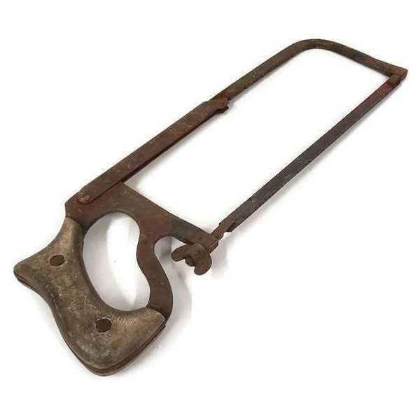 Antique Meat Saw Etsy