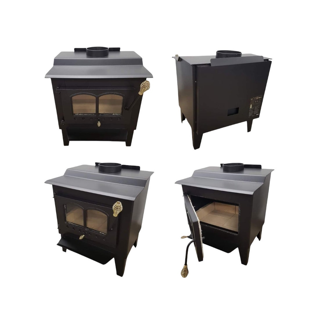 Century Airtight Wood Stove Small Size Tiny House Etsy