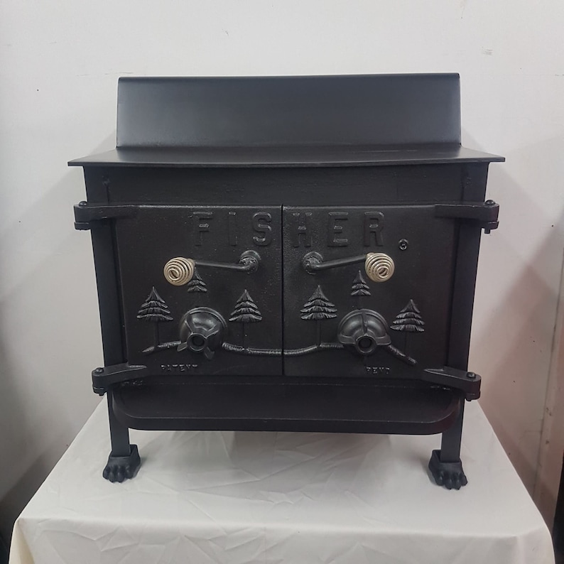 Grandpa Bear Fisher Wood Stove Etsy
