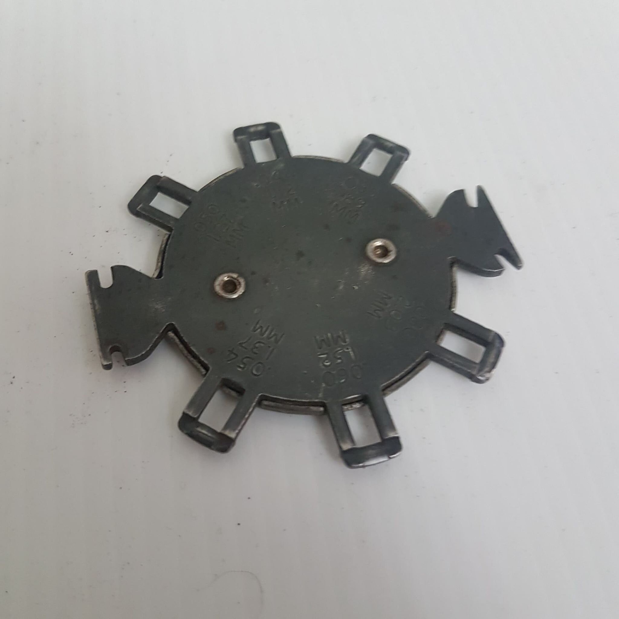 SNAPON TOOLS POCKET Spark Plug Gap Gauge FBP1 Hard Orange