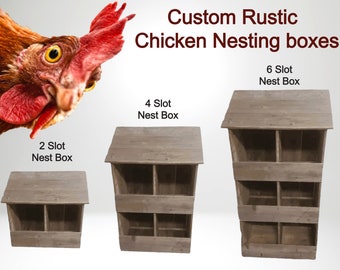 Chicken Coop Nesting Boxes Egg Collection Nesting Supplies