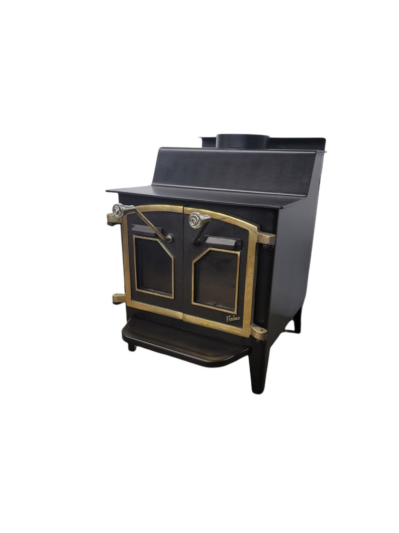 Grandma Bear Fisher Wood Stove Etsy