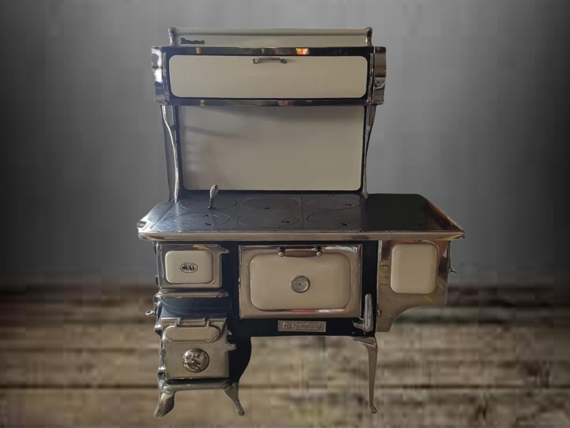 Wood Cook Stove Kitchen Range Heartland Oval Etsy Canada