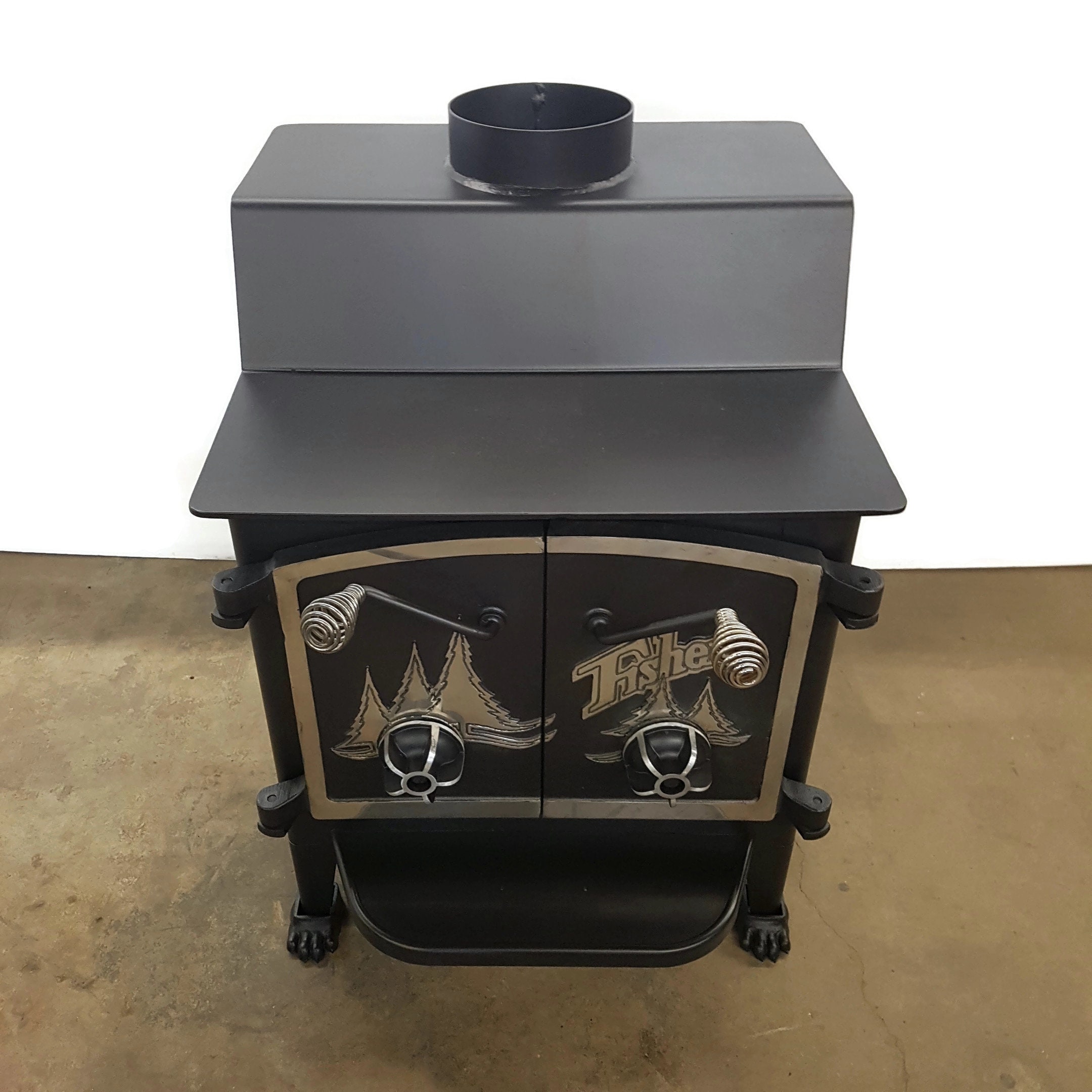 Rare Grandma Bear Fisher Wood Stove Etsy