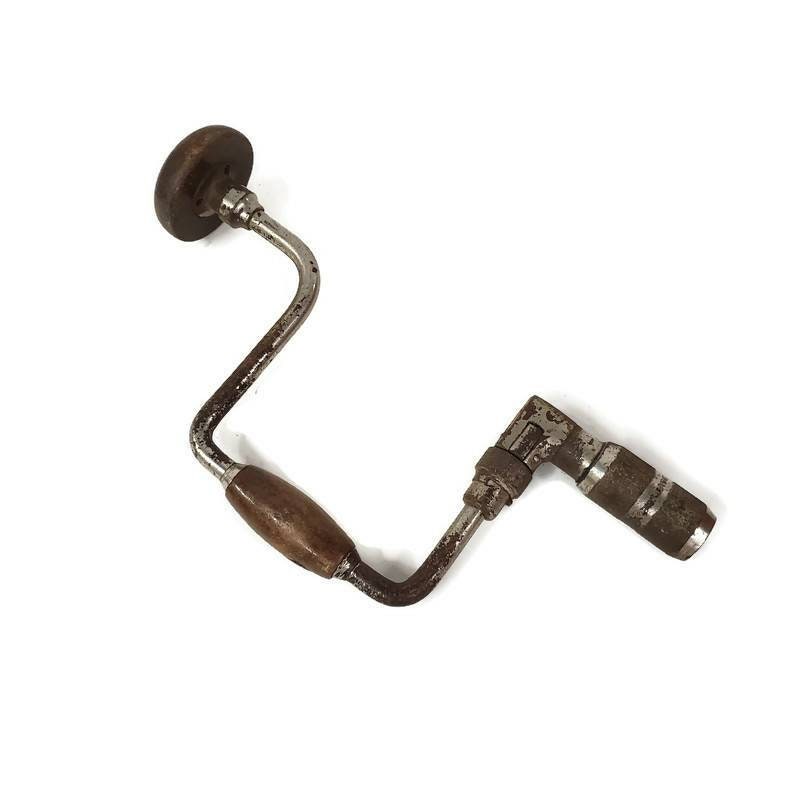 Bit Brace Drill Germany Vintage Hand 