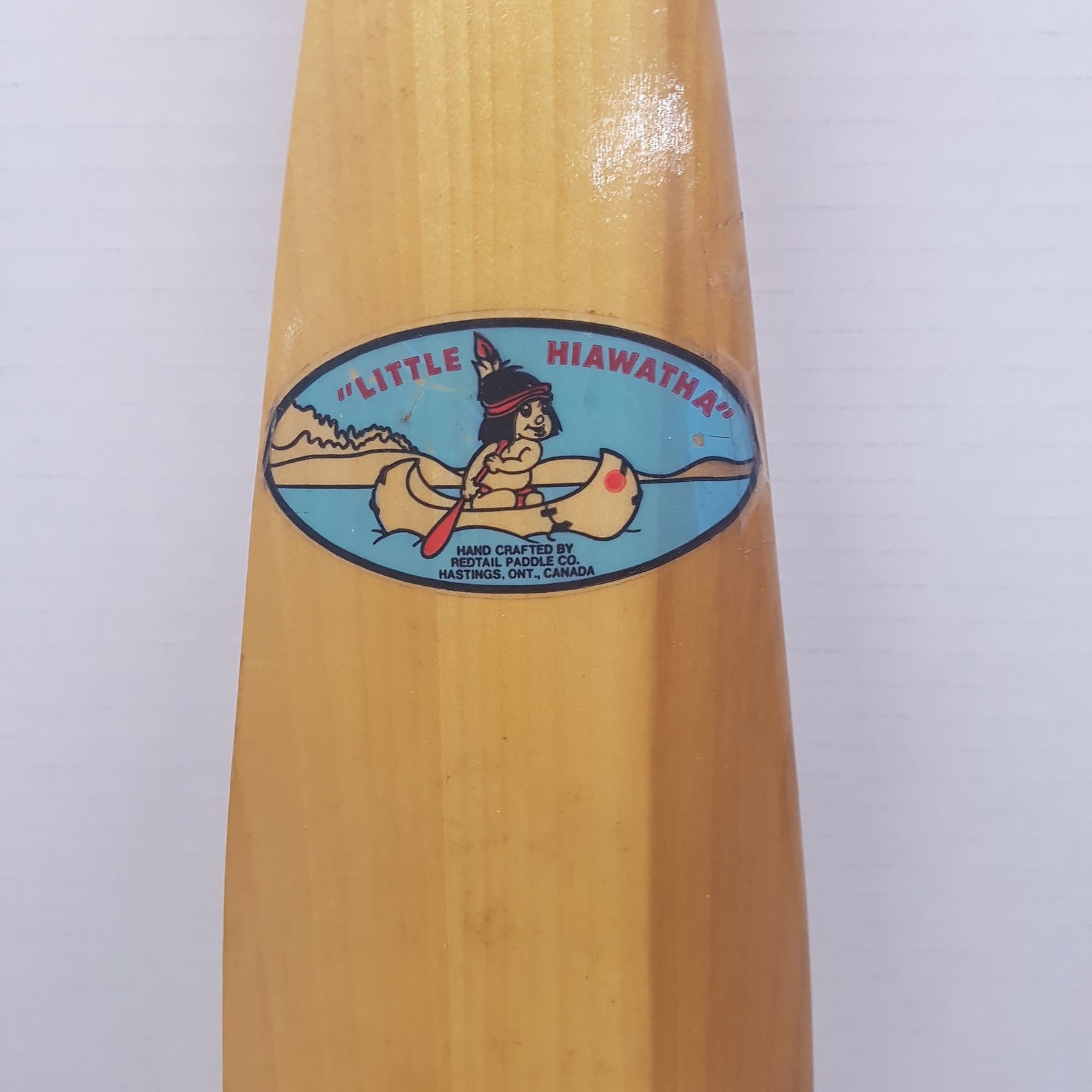 Miniature Canoe Paddle Little Hiawatha Redtail Paddle Co | Etsy