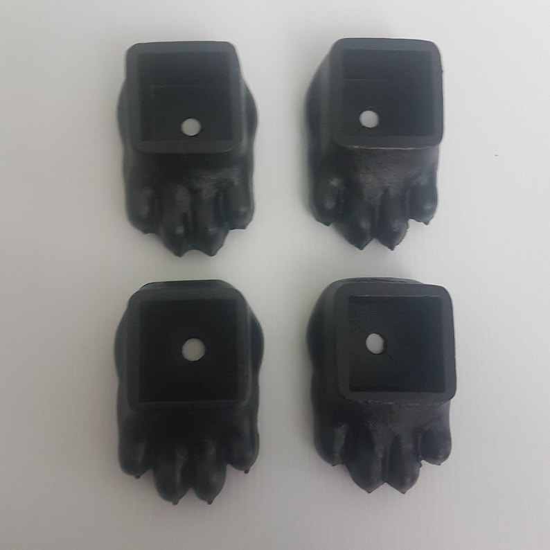 Fisher Wood stove feet bear paws baby bear mama bear papa bear Etsy