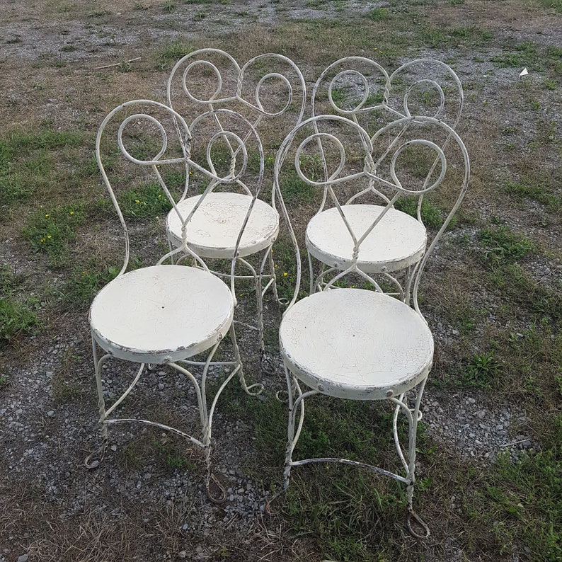 Ice Cream Parlor Chairs Etsy