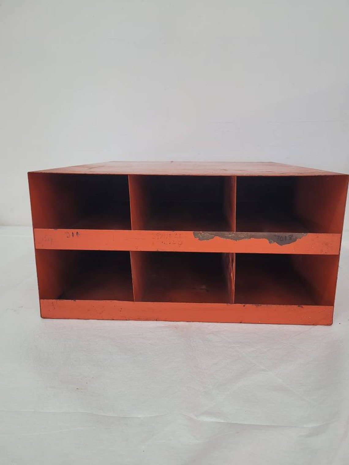 Vintage Certainium Metal Shelf Benchtop Storage Box Etsy