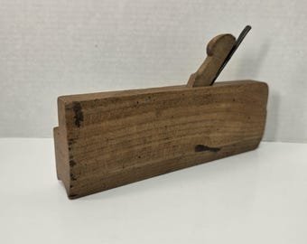 Antique Aiken & Son Hollow Plane No. 18, Sheffield, 9.5 Inch Moulding Plane