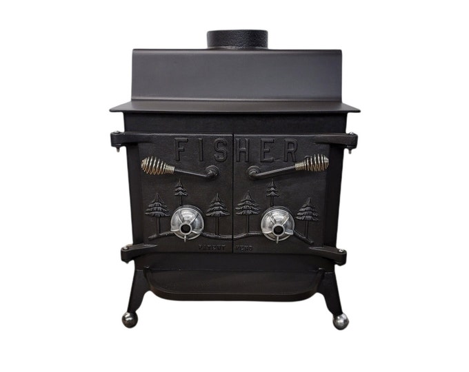 Grandma Bear Fisher Wood Stove Etsy