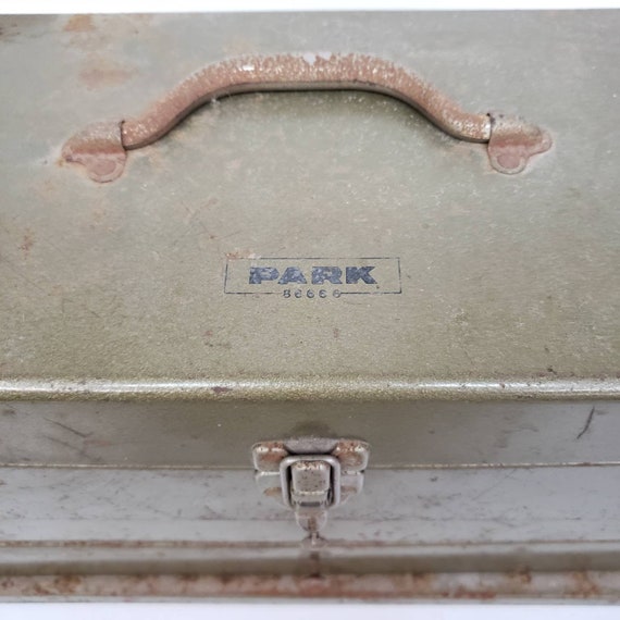 Vintage Machinist Toolbox Park Tool Box - Etsy