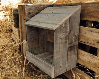Rustic Chicken Nesting Box Egg Laying Box