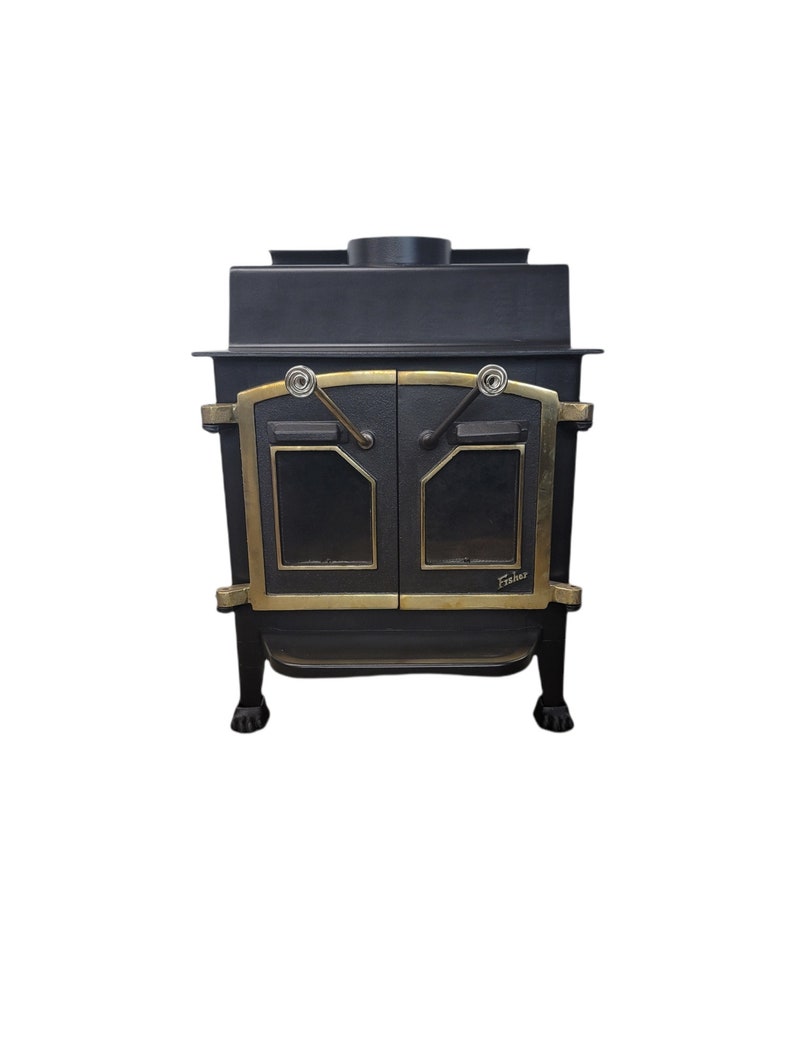 Grandma Bear Fisher Wood Stove Etsy