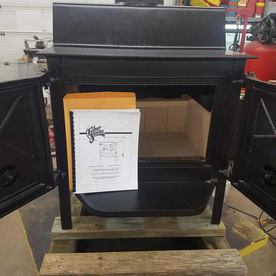 Fisher Wood Stove Manual Fireplace Insert - Etsy Canada