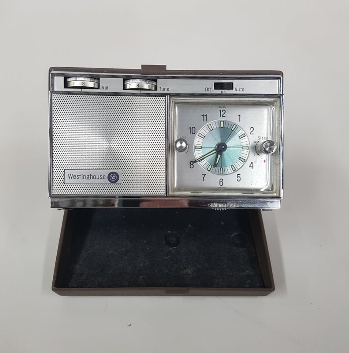 Westinghouse Travel Alarm Clock Radio Etsy