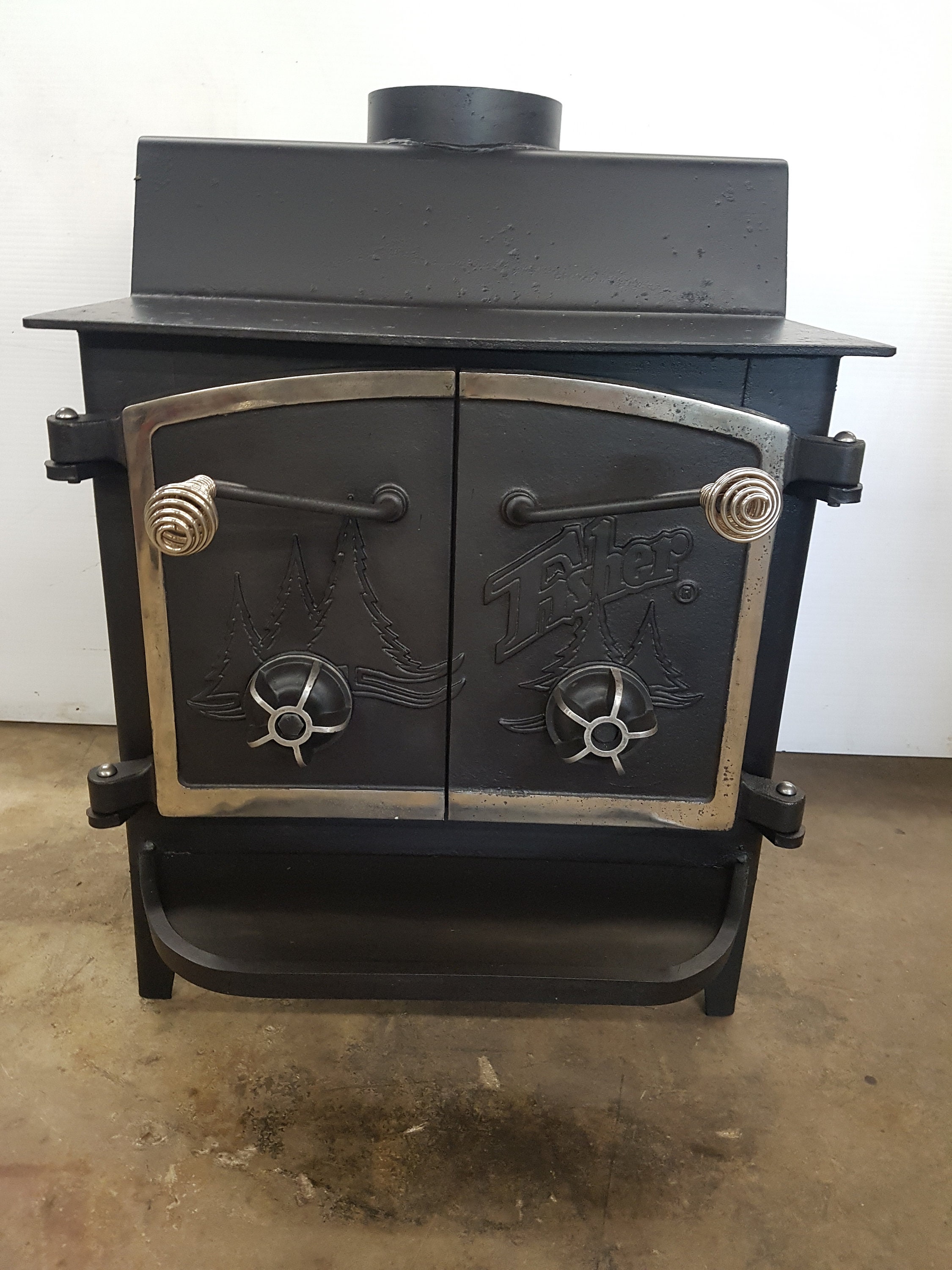 Rare Grandma Bear Fisher Wood Stove Etsy