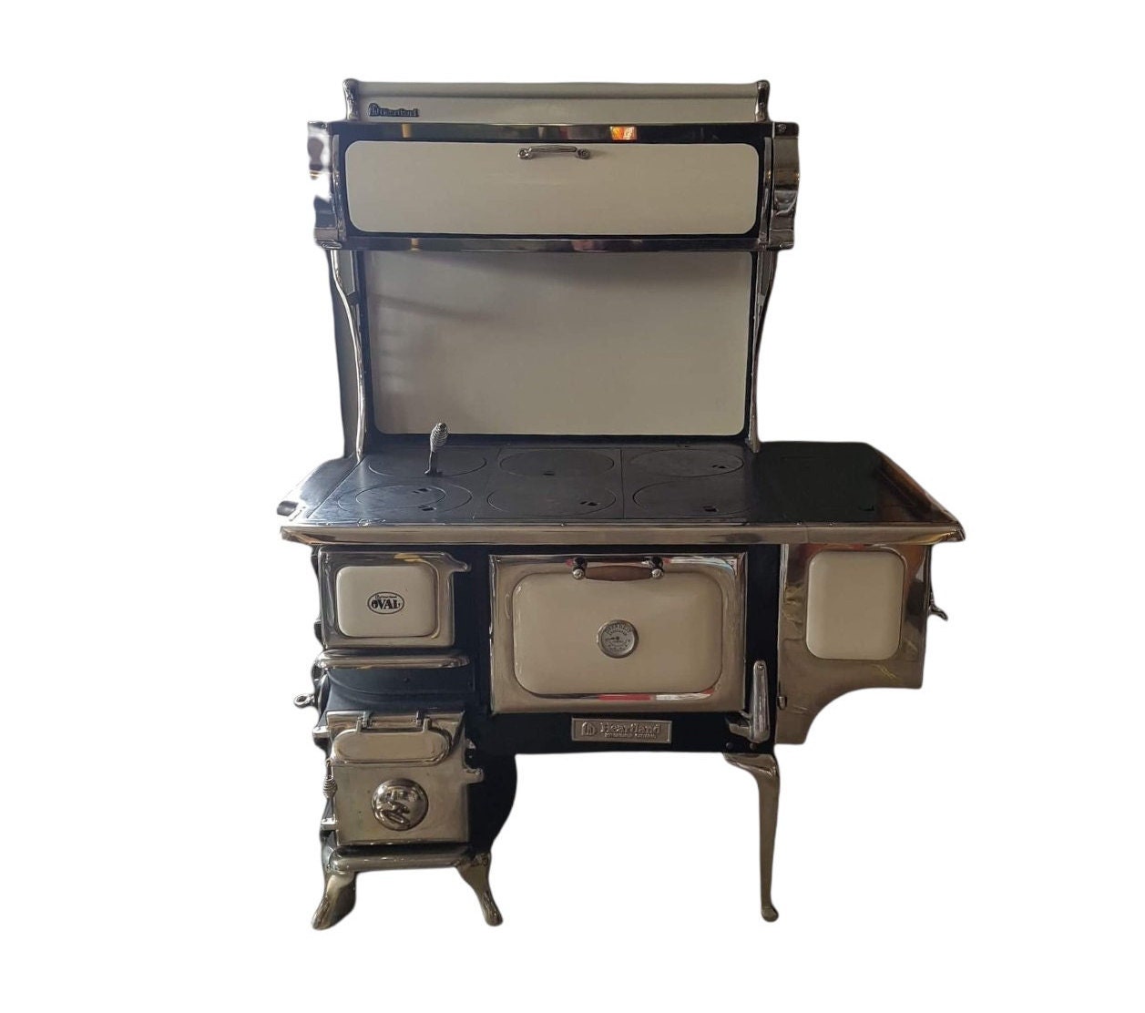 Wood Cook Stove Kitchen Range Heartland Oval Etsy Canada