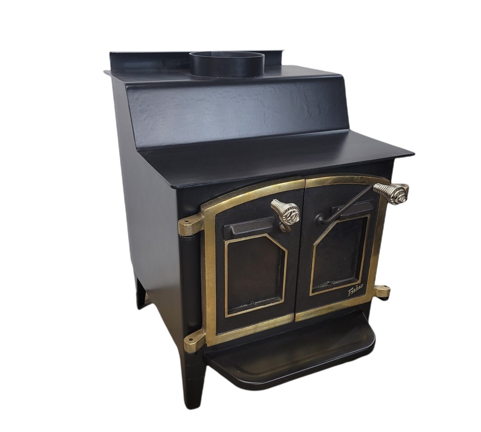 Grandma Bear Fisher Wood Stove Etsy