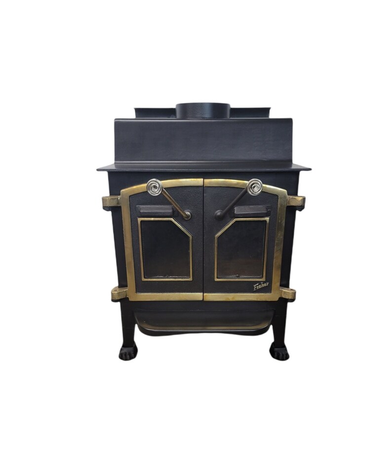 Grandma Bear Fisher Wood Stove Etsy