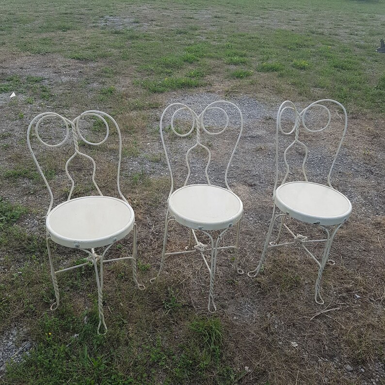Ice Cream Parlor Chairs Etsy