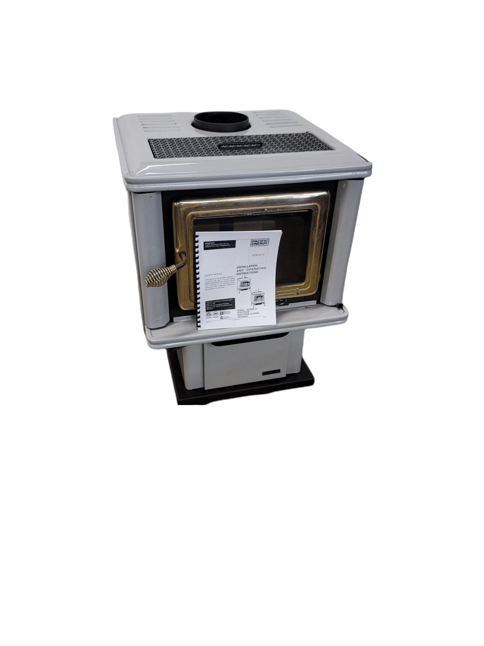 Pacific Energy Super Series Spectrum Wood Stove Air Tight Etsy