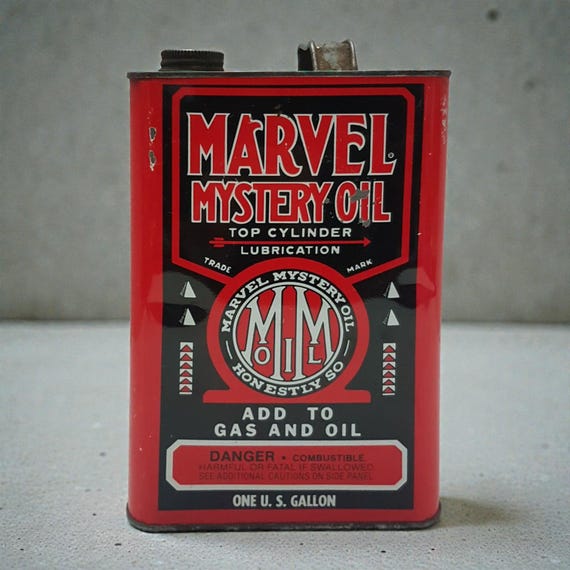 USAヴィンテージOIL缶　MARVELセット Antique Marvel Mystery Oil One Gallon Can | Vintage Gas & Oil