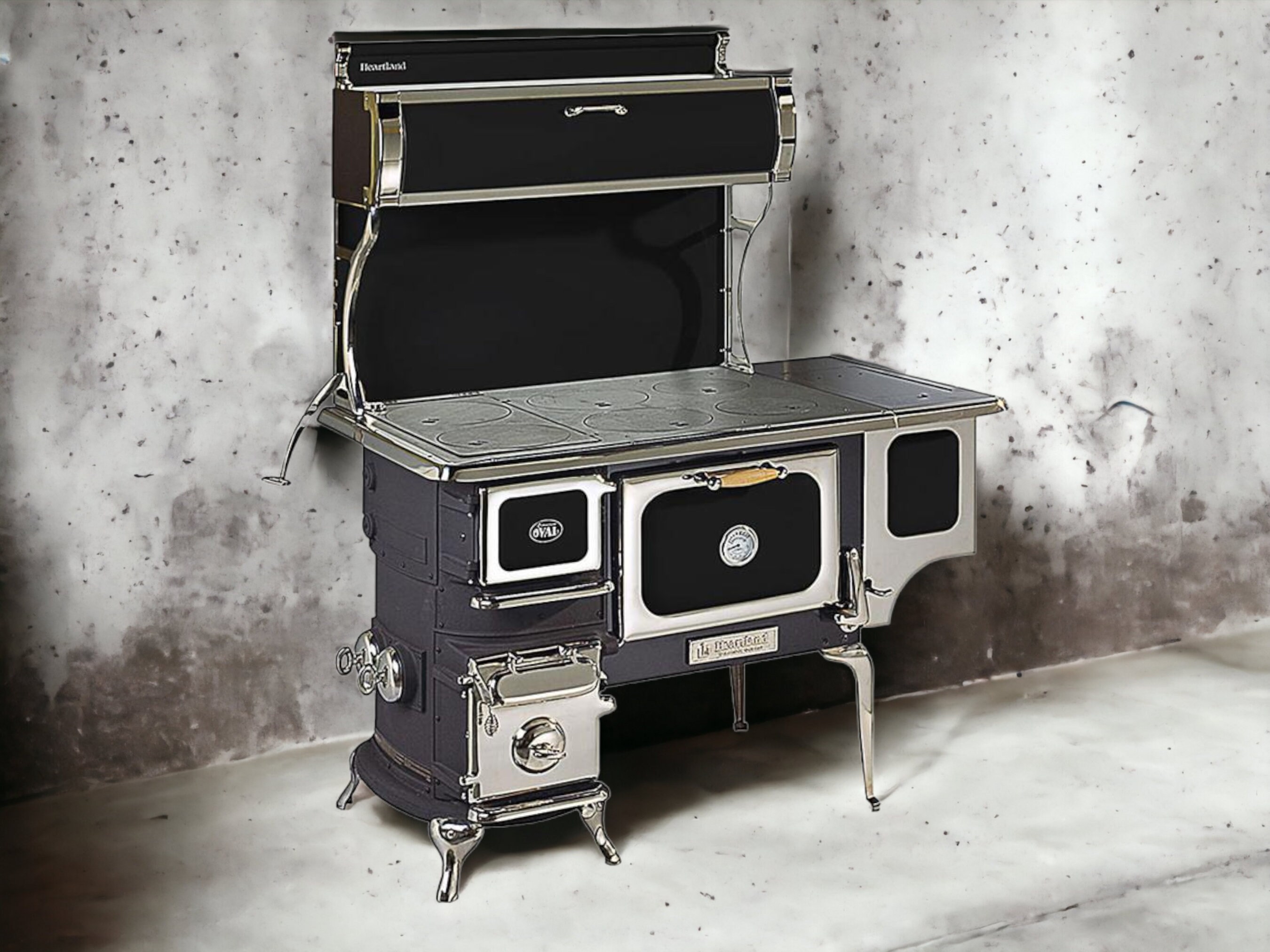 Heartland Oval Wood Cookstove - Etsy