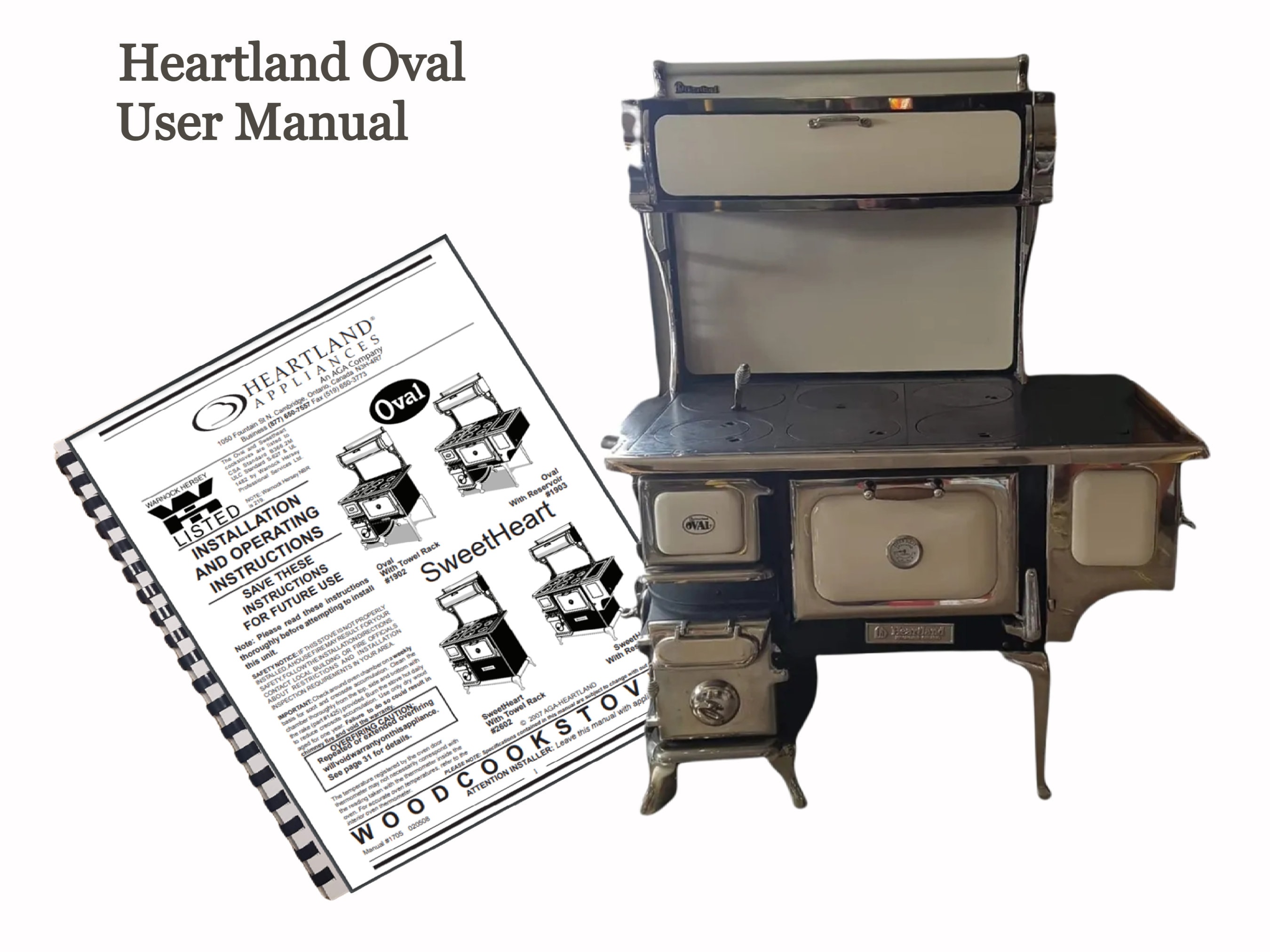 Heartland Oval Wood Stove Manual Etsy